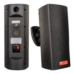 Magicvoice MV-26 2x7,5 Cm 50W 3 Yollu Siyah Sütun Hat Trafolu Hoparlör 2'li Takım
