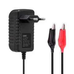Weko 14.4 Volt 1Amper Krokodil Uçlu Ledli Yerli Üretim Akü Şarj Cihazı