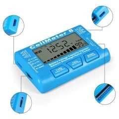 PM-26959 Pil Kapasite Voltaj Test Cihazı RC 1-8S Lipo Lityum NIMH PowerMaster