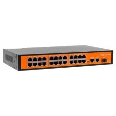 POE24FE+2GE+1SFP 300W 10/100 MBPS Ethernet Switch PowerMaster