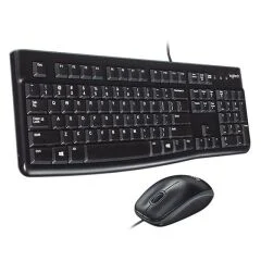 MK120 Usb Q Siyah Kablolu Klavye + Mouse Set Logitech