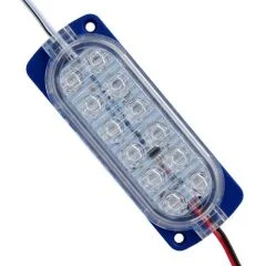 Parlak Yanıp Sönen Mavi 24 Volt 1.2 Watt 2835 Modül Led PowerMaster