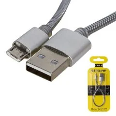 Şarj Kablosu Dataline Micro Serisi Örgülü Kısa PowerMaster