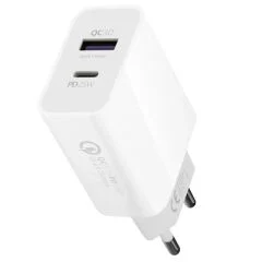 Powerway HW25 Usb 3.0 / Type-C 25W 3.0 A Hızlı Şarj Aleti Başlığı PD25W
