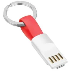 2in1 Anahtarlık Type C / Lightning Mini Anahtarlık USB Şarj Kablosu PM-26061 PowerMaster