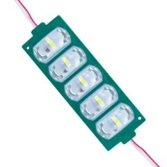 12 Volt 4 Watt Yeşil 3030 10 X 53.8 Mm IP65 260 - 280 Lümen 180 Derece Modül Led PowerMaster