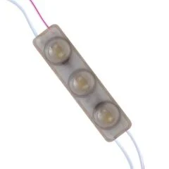 12 Volt 1.5 Watt Soğuk Beyaz Yanıp Sönen Parlak Tek Renk 6916 - 2835 69 X 16 Mm IP65 160 Derece Modül Led PowerMaster