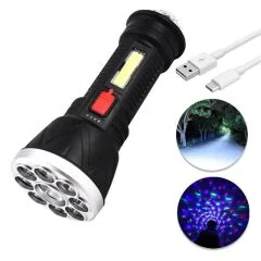 CL-W09 9+1 Ledli + Flaşörlü Deprem Ve Afet İçin Şarjlı El Feneri PowerMaster