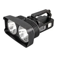 W5123 Süper Parlak Battal Boy Pilli Şarjlı El Feneri PowerMaster