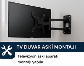 TV Duvar Askı Montajı