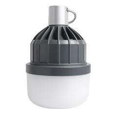Ledx LN-616 80 Watt TYPE-C Şarjlı Taşınabilir Asma Kancalı Kamp Çadır Lambası 6500K 1200mAh 3 Modlu ABS Malzeme