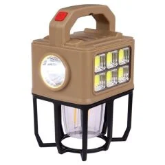 PM-26459 3 Modlu Beyaz - Filament Solar Masa - Kamp Lambası - El Feneri PowerMaster