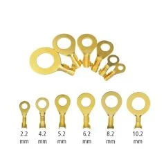 TKS-6 6.2 MM Sarı Topraklama Terminal Kablo Pabuç (150 Adet) PowerMaster