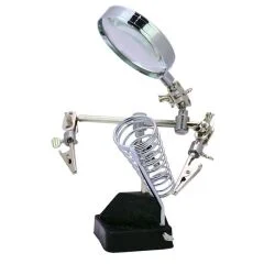 PM-7194 3 Konumlu Büyüteç Havya Standı PowerMaster