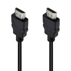 Kablo PM-31396 Plastik Düz Siyah 50 cm Poşetli HDMI PowerMaster