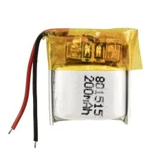 Pil 801515 3.7 Volt 200 Mah Lityum Polimer PowerMaster