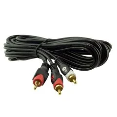 Kablo PM-648 2 Rca Erkek + 3.5 Mm Stereo Erkek 3 Metre PowerMaster