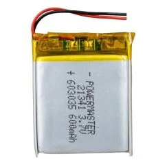 Pil 603035 3.7 Volt 600 Mah Lityum Polimer PowerMaster