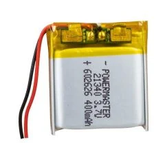 Pil 602626 3.7 Volt 400 Mah Lityum Polimer PowerMaster