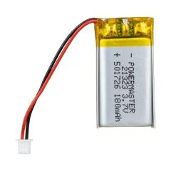 Pil 501726 3.7 Volt 180 Mah Lityum Polimer PowerMaster