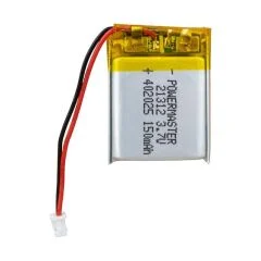 Pil 402025 3.7 Volt 150 Mah Lityum Polimer PowerMaster