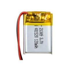 Pil 401520 3.7 Volt 120 Mah Lityum Polimer PowerMaster