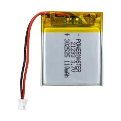 Pil 302525 3.7 Volt 110 Mah Lityum Polimer PowerMaster