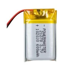 Pil 102030 3.7 Volt 600 Mah Lityum Polimer PowerMaster