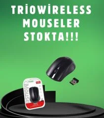 TRİO TR-2210 USB SİYAH 2.4Ghz WIRELESS MOUSE (M-52-53-54)