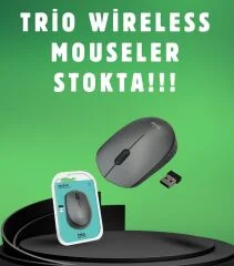 TRİO TR-1910 USB SİYAH 2.4Ghz WIRELESS MOUSE (M-43-44)