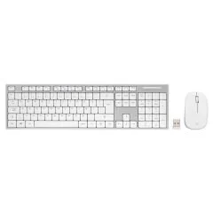 EVEREST KM-6063 BEYAZ/GRİ KABLOSUZ Q MULTIMEDYA KLAVYE+MOUSE SET