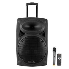 Mikado MD-86KP V1 30W USB/BT/TF/TWS Kablosuz Mikrofonlu Toplantı-Parti Hoparlör