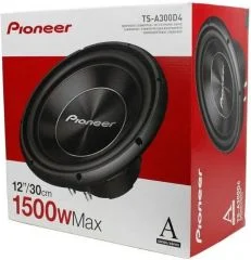 Pioneer TS-A300D4 1500 Watt 30 Cm Subwoofer
