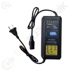 Şarj Adaptörü HIGHTEK HT-6024 60V 24A Elektrikli Bisiklet Ve Motorsiklet
