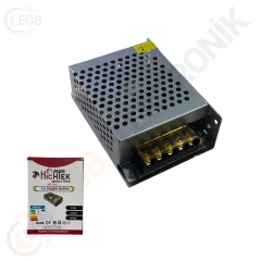HIGHTEK HT-1113 Metal Kasa Adaptör 12 Volt 5 Amper