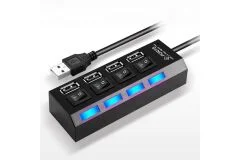 GABBLE GAB-UAP420 4 PORT ANAHTARLI USB 2.0 ÇOKLAYICI (D-39)