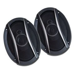 LEONE HR-6935TW 1250 WATT 6X9 KAPAKLI OVAL PLASTİK ÇERÇEVELİ HOPARLÖR (ÇİFTLİ TAKIM FİYAT)