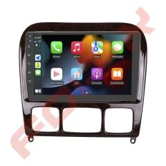 OTO TABLET ÇERÇEVE MERCEDES S 2006+ 9'' KAHVERENGİ TAC-128