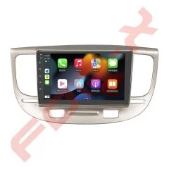 OTO TABLET ÇERÇEVE KIA RIO 2007+ 9'' GÜMÜŞ TAC-235
