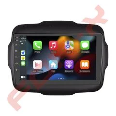 OTO TABLET ÇERÇEVE JEEP RENEGADE 2016-2018 9'' SİYAH TAC-094