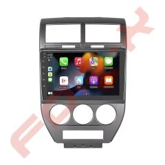 OTO TABLET ÇERÇEVE JEEP COMPASS 2007-2009 10,1'' GÜMÜŞ TAC-093