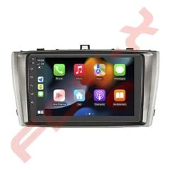 OTO TABLET ÇERÇEVE TOYOTA AVENSİS 2009-2015 9' GÜMÜŞ TAC-304