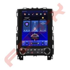 OTO TABLET ÇERÇEVE RENAULT MEGANE 4 DIJITAL LED 2017-2018 9,7'' PIANO BLACK TAC-345