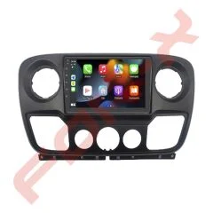 OTO TABLET ÇERÇEVE RENAULT MASTER 3 NISSAN NV400 OPEL MOVANO 2010+ 10.1' SİYAH TAC-342