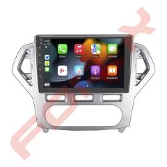 OTO TABLET ÇERÇEVE FORD MONDEO MANUEL - A/C 2007+ 10,1'' GÜMÜŞ TAC-038