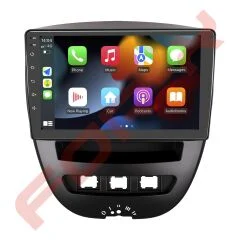 OTO TABLET ÇERÇEVE CITROEN C1 2005-2014 10,1'' SİYAH TAC-023