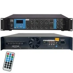 H-PRO TA-350 6 Bölge Anfi Mixer 350 Watt Trafolu Bluetooth Usb