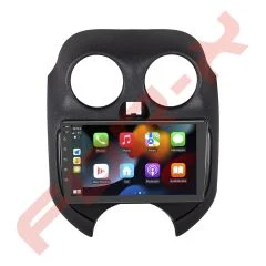 OTO TABLET ÇERÇEVE NISSAN MICRA 2010+ 9'' SİYAH TAC-140