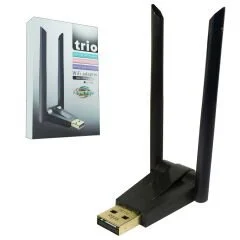 TRİO W-136 Wifi Adaptör 300 Mbps Çift Antenli