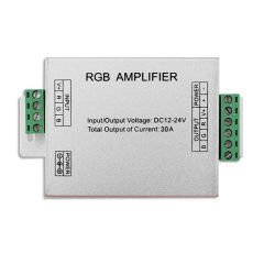 PM-4877 12 VOLT - 24 VOLT - 30 AMPER RGB LED AMPLIFIER (REPEATER) PowerMaster